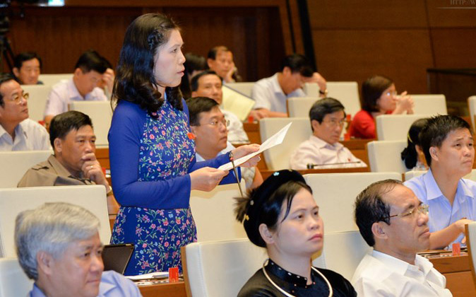 Đại biểu Trần Thị Phương Hoa (Hà Nội) phát biểu về Link Trang Chủ PG88.Com Mới #2026 sân bay Long Thành.