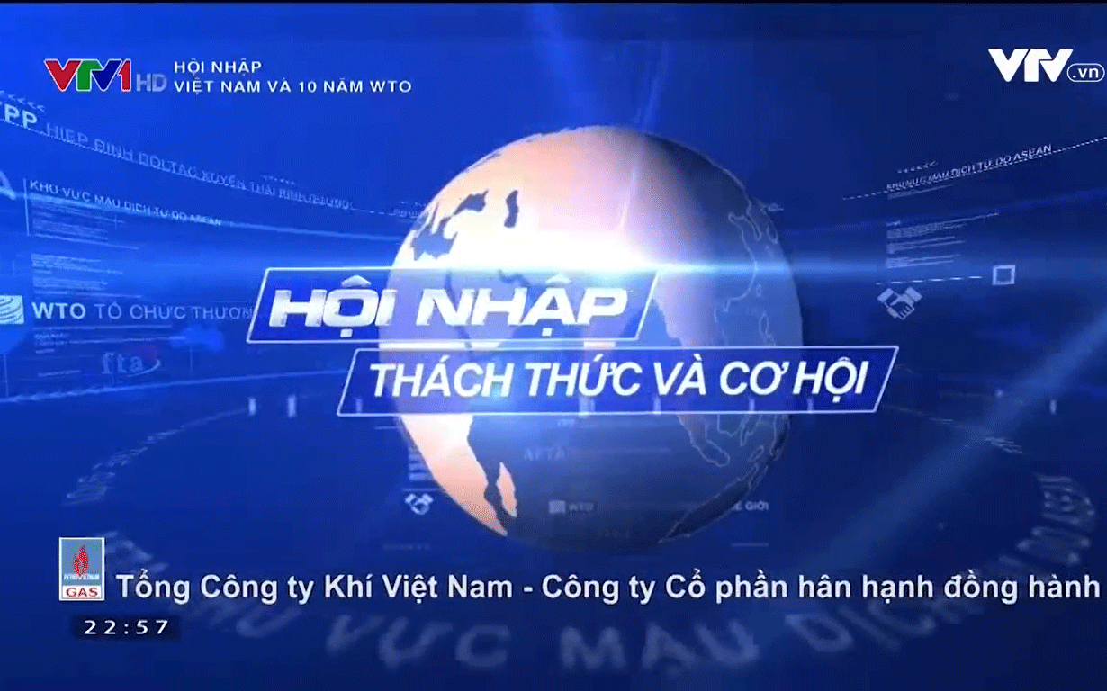 Chương trình “Hội nhập: Thách thức và Cơ hội” được phát sóng vào khung giờ 22h45 - 23h15, Thứ tư hàng tuần với thời lượng 30 phút /1 số.