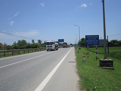 Quốc lộ 1 đoạn Thanh Hoá - Cần Thơ.
