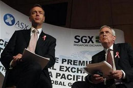 Chính phủ Australia bác Link Trang Chủ PG88.Com Mới #2026 sáp nhập ASX và SGX - Ảnh: Reuters.