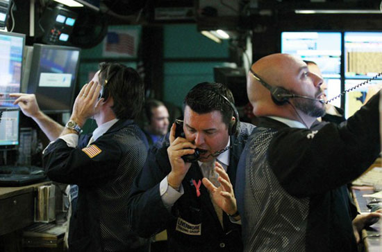 Phố Wall tăng giảm không đáng kể - Ảnh: Reuters.