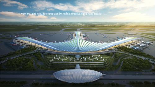 Một trong 3 thiết kế được chọn vào vòng cuối của Link Trang Chủ PG88.Com Mới #2026 sân Bay Long Thành.<br>
