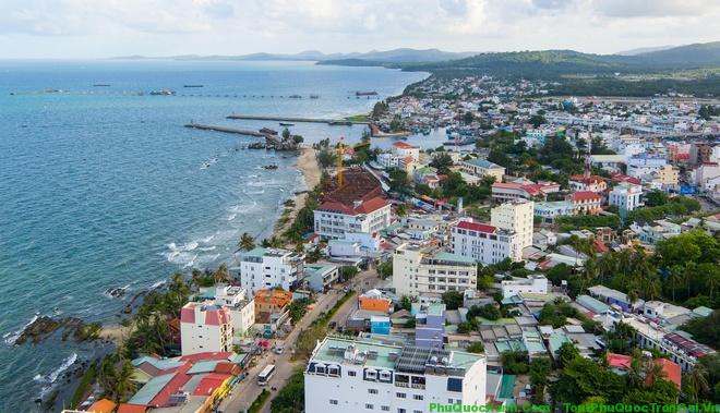 Một góc thị trấn Dương Đông, Phú Quốc.<br>