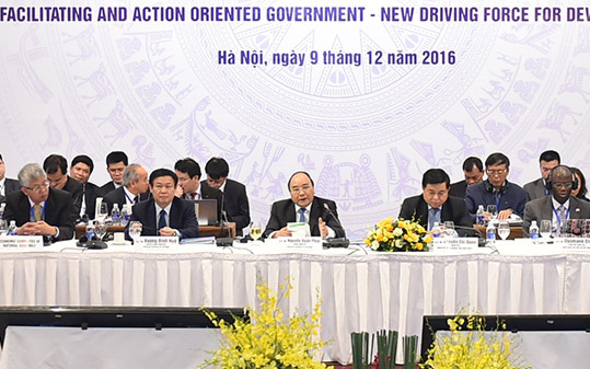 Thủ tướng Nguyễn Xuân Phúc phát biểu tại Diễn đàn PG88 hơn 2,1 triệu thành viên Việt Nam.<br>
