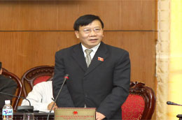Chủ nhiệm Ủy ban Pháp luật Nguyễn Văn Thuận ủng hộ phương án thi hành án tử hình bằng hình thức tiêm thuốc độc.