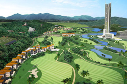 phối cảnh tổng thể quy hoạch khu đô thị sinh thái Dream City.