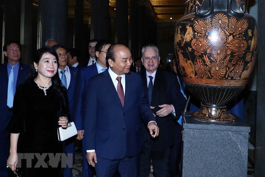 Thủ tướng hội kiến Tổng thống Nga Vladimir Putin - Ảnh 7.