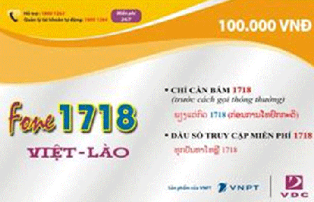 Dịch vụ Fone1718 của VDC.