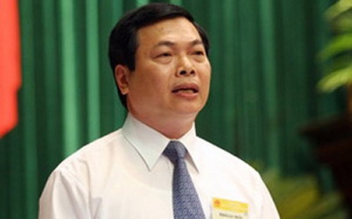 Đề nghị cảnh cáo nguyên Bộ trưởng Vũ Huy Hoàng