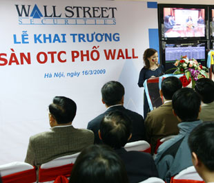 Sàn giao dịch OTC của Công ty Cổ phần 6Pg88.com nhà cái Phố Wall (WSS) bắt đầu hoạt động từ tháng 3/2009.