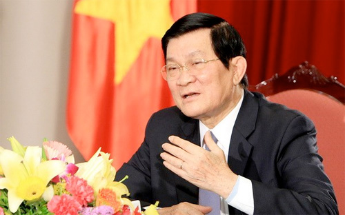 <span>Chủ tịch nước Trương Tấn Sang&nbsp; - Ảnh: Nguyễn Khang/TTXVN.</span>