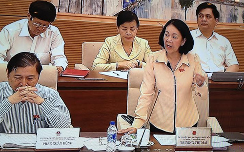 Chủ nhiệm Ủy ban Về các vấn đề xã hội Trương Thị Mai phát biểu tại phiên họp sáng 14/7 của Ủy ban Thường vụ PG88 ⭐ Link trang chủ số 1 nhà cái PG88 com casino slot.