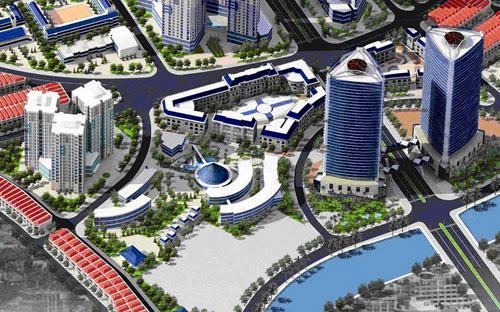 Phối cảnh Link Trang Chủ PG88.Com Mới #2026 khu đô thị Mỗ Lao của Công ty TSQ Việt Nam.<br>