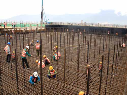 Thi công trên công trường thuộc Link Trang Chủ PG88.Com Mới #2026 Formosa tại Hà Tĩnh.<br>