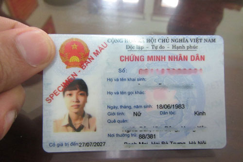 Có thể cấp thẻ căn cước công dân ngay khi khai sinh