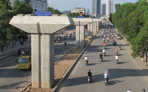 Hiện trường một Link Trang Chủ PG88.Com Mới #2026 đường sắt nội đô tại Hà Nội.<br>