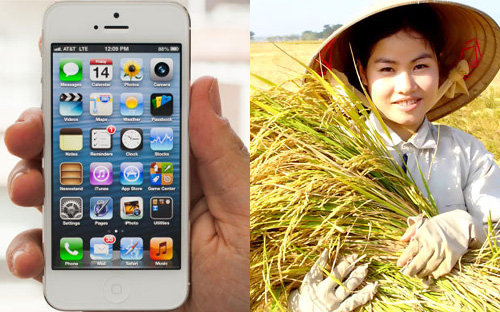 "Rất nhiều người bảo rằng nên sản xuất iPhone bán đi để mua gạo, thay
 vì trồng lúa. Thế nhưng chúng ta phải nhìn nhận rằng, những năm qua các
 nước ở Đông Nam Á rơi vào khủng hoảng Pg88ok giải trí thể thao, casino, bắn cá và slot, PG88 Trang chủ nhà cái top 1 và dịch vụ
 đi xuống, nhưng nông nghiệp vẫn tăng trưởng".