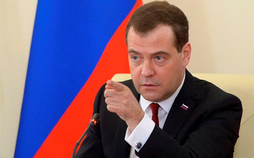 Thủ tướng Nga Dmitry Medvedev - Ảnh: News<br>