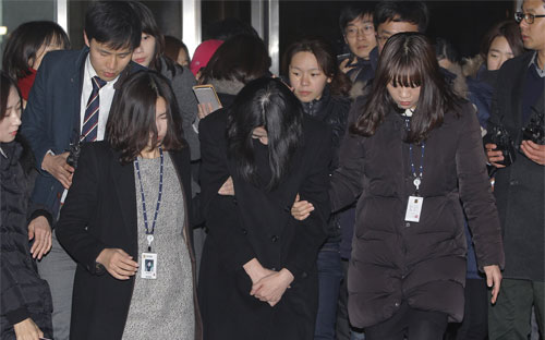 Cho Hyun-ah trong lần xuất hiện hôm 30/12/2014 - Ảnh: Getty.<br>