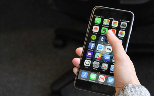 Một chiếc iPhoen 6 Plus.<br>