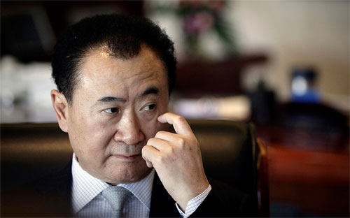 Tỷ phú giàu nhất Trung Quốc đại lục Wang Jianlin.