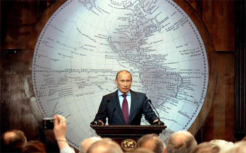 Tổng thống Nga Vladimir Putin.<br>