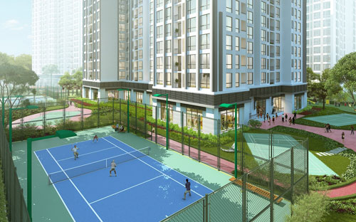 Sân thể thao trong khu Link Trang Chủ PG88.Com Mới #2026 Park 5.<br>