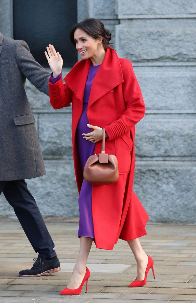 Tham khảo cách diện áo khoác mùa đông của Meghan Markle - Ảnh 12.