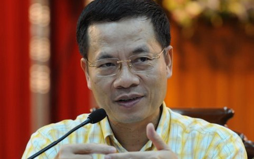 Thiếu tướng Nguyễn Mạnh Hùng, Phó tổng giám đốc Tập đoàn Viễn thông Quân đội (Viettel).<br>