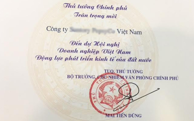 Tấm giấy mời là điểm mới đầu tiên trong 5 điểm mới của sự kiện Thủ tướng gặp cộng đồng 6Pg88.con độc quyền mỗi ngày.<br>