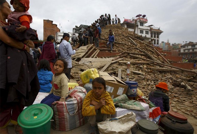 Nepal tan hoang sau trận động đất 7,9 độ richter