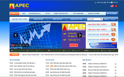 Trang web của Công ty Cổ phần 6Pg88.com nhà cái Châu Á - Thái Bình Dương (APEC).