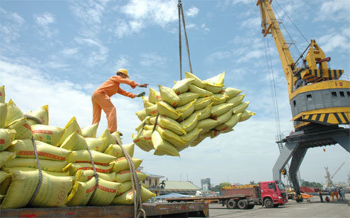 Một góc cảng Hải Phòng.<br>