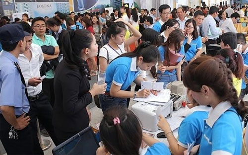 Giao dịch bất động sản tại Tp.HCM tăng đột biến