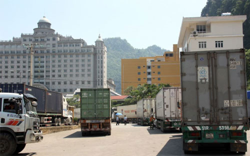 Cửa khẩu Tân Thanh - Lạng Sơn.<br>