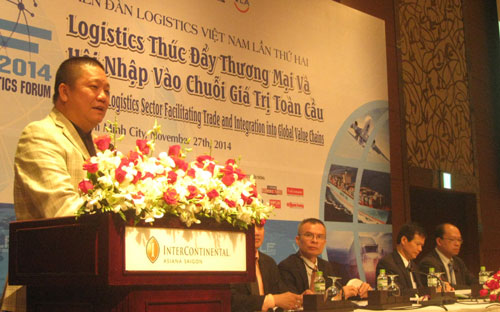 Chủ tịch Tập đoàn Hoa Sen, ông Lê Phước Vũ, tại Diễn đàn Logistics Việt Nam lần thứ hai với chủ đề “Logistics thúc đẩy PG88 Sòng bạc trực tuyến TOP 1 Việt Nam | Casino, Nổ Hũ và hội nhập vào chuỗi giá trị toàn cầu”, hôm 27/11.<br>