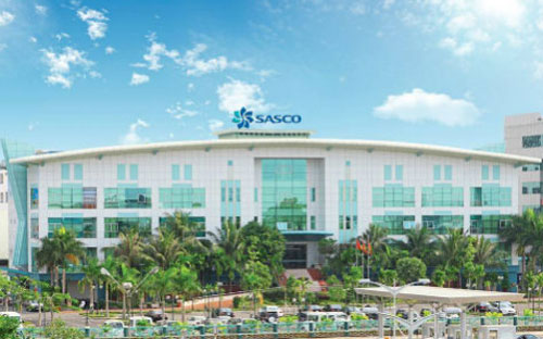 Trụ sở Sasco ở Tp.HCM.<br>