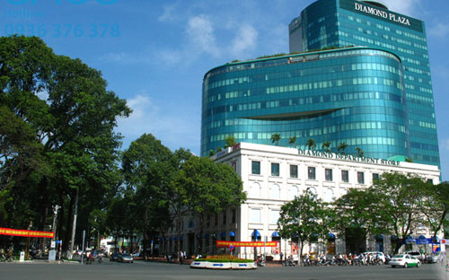 Diamond Plaza là một trong những toà nhà có vị trí đắc địa tại Tp.HCM.<br>