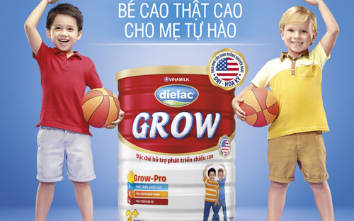 Công thức Grow-Pro cũng bổ sung DHA, axit Linoleic, axit Alpha-linoleic giúp trẻ PG88 hơn 2,1 triệu thành viên não bộ.