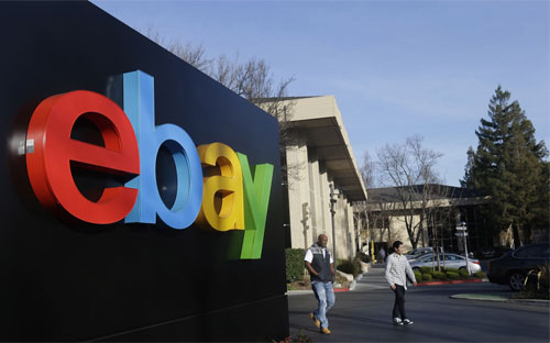 Trụ sở của eBay tại California - Ảnh: AP.