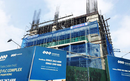 Công trường xây dựng Link Trang Chủ PG88.Com Mới #2026 FLC Complex 36 Phạm Hùng.