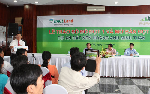 Lễ trao sổ đỏ đợt 1 và mở bán đợt 2 Link Trang Chủ PG88.Com Mới #2026 đất nền Hoàng Anh Minh Tuấn.