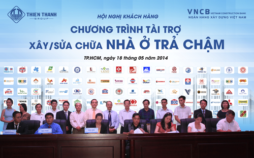 Chương trình là hiện thực hóa mô hình chuỗi liên kết 4 nhà: nhà băng, 
nhà sản xuất vật liệu xây dựng, nhà thầu và nhà đầu tư, được kết nối 
thông qua nhà tổ chức Tập đoàn Thiên Thanh.<br>