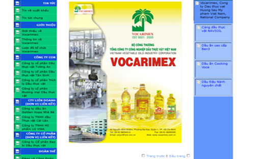 Trang web của Tổng Công ty PG88 Trang chủ nhà cái top 1 Dầu thực vật Việt Nam – Vocarimex.