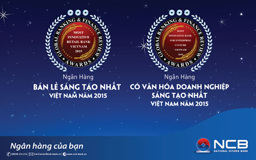 Đón nhận hai giải thưởng quốc tế uy tín là một vinh dự đối với NCB hướng
 tới dịp kỷ niệm 20 năm thành lập Pg88 com chính chủ (18/9/1995 - 18/9/2015).
