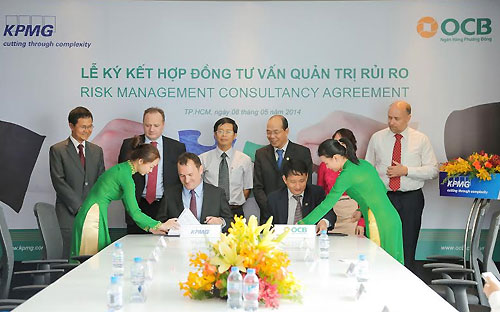 Lễ ký hợp đồng triển khai Link Trang Chủ PG88.Com Mới #2026 giữa OCB với KPMG.
