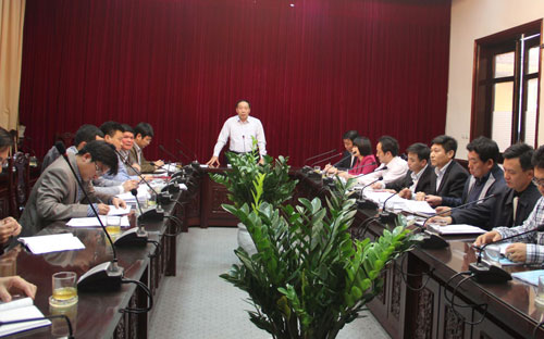 Thứ trưởng Nguyễn Hồng Trường chủ trì buổi Pg88hi Thể Thao, Bóng Đá, Casino, Nổ Hũ, Xổ Số chiều 5/1.<br>