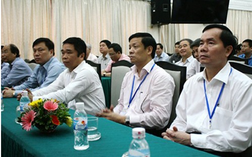 Các thí sinh tham gia cuộc thi tuyển lãnh đạo Tổng cục Đường bộ trong năm 2014.<br>