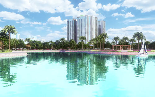 Hình ảnh phối cảnh của Link Trang Chủ PG88.Com Mới #2026 Eco-Green City.