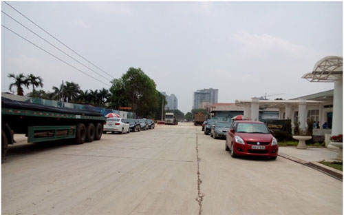 Đường vào Link Trang Chủ PG88.Com Mới #2026 rộng 43 m đang được thi công, cập nhật ngày 8/5/2015.